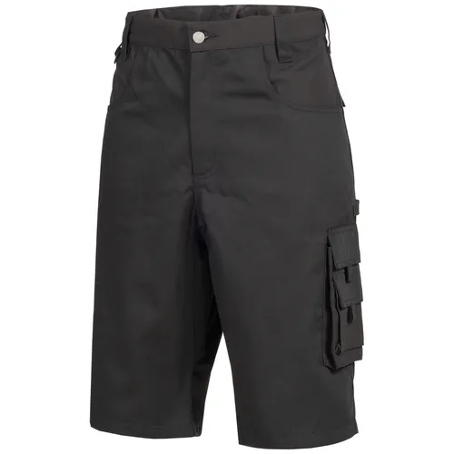 Nitras Motion Tex Plus 7600 Arbeitsshorts - Schwarz - 42 - Arbeitsshorts für Bau und Handwerk, extrem robust und schadstofffrei nach ÖKO-TEX STANDARD 100. Praktische Taschen und ein flexibler Stretchbund für besten Tragekomfort!