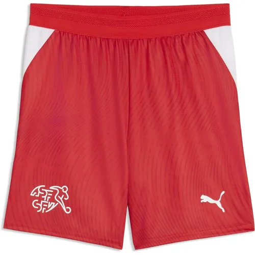 Puma SFV Shorts Replica Jr – Rot/Weiß für junge Fußballer in rot von PUMA
