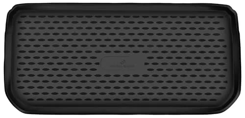 WALSER XTR Kofferraumwanne für Mini Cooper/Mini One 2013-Heute, 100% passgenaue Antirutschmatte Auto, Gummimatte Auto, Kofferraum Schutzmatte, Anti Rutsch Matte Gummi, Auto Gummimatten