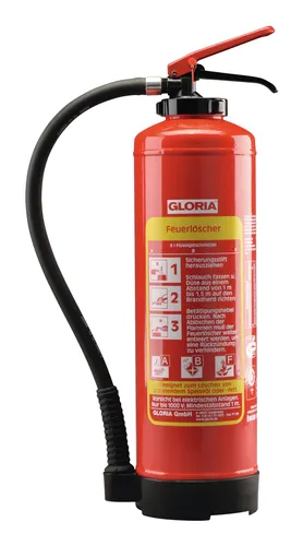 GLORIA Fettbrand-Aufladelöscher 6L FA 6 EASY fluorfrei von GLORIA