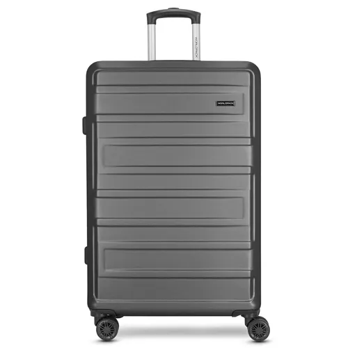 WORLDPACK Hartschalen-Trolley New York 2.0 - Koffer mit 4 Rollen und Wäschefach für optimalen Stauraum, ideal für stressfreies Reisen und maximale Mobilität.