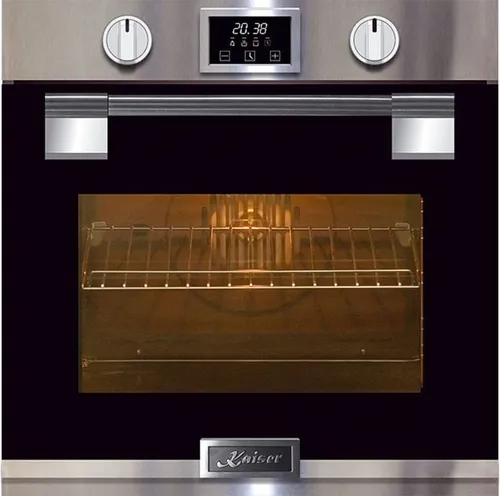 Kaiser Pyrolyse Backofen EH 6337/10 - Eleganter Einbau-Backofen mit 79L Volumen, Pyrolyse-Selbstreinigung und 11 Bratfunktionen. Ideal für moderne Küchen und müheloses Kochen.