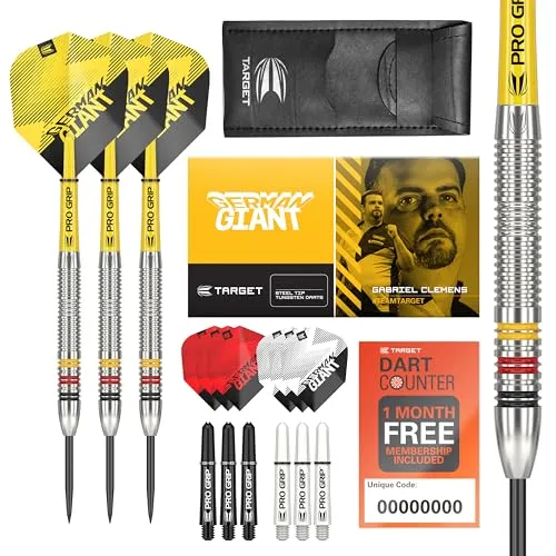 Target Darts Gabriel Clemens 22G Tungsten Steeldart Set