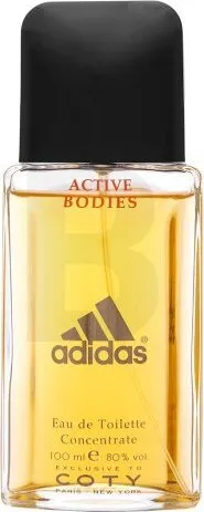 Adidas Active Bodies Eau de Toilette 100ml - Sportlicher Duft für Herren - Herrenparfüm mit langanhaltendem, sportlichem Duft; ideal für aktive Männer, die Frische und Energie suchen.