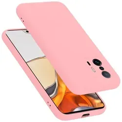 Cadorabo Schutzhülle für Xiaomi 11T / 11T PRO Hülle in Rosa Handyhülle Case Cover TPU Etui