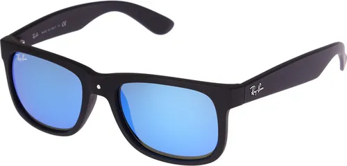 Ray-Ban RB4165 622 Justin XS black / blue mirror