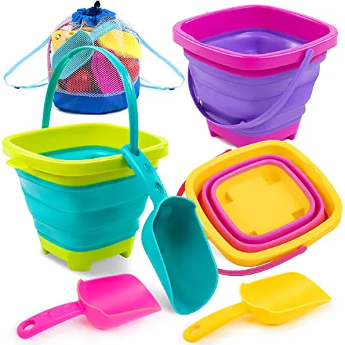 Sloosh 3er Pack Faltbarer Sandspielzeug Set von Sloosh