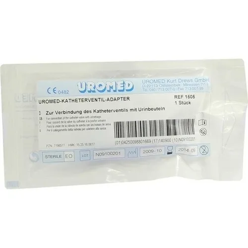 UROMED Adapter für Katheterventil 1505 1 St. von UROMED Kurt Drews