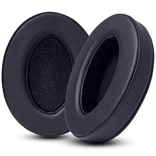 WC PadZ - The Ultimate Upgraded Earpads by Wicked Cushions - Kompatibel mit Audio Technica, HyperX, SteelSeries Arctis & mehr - Extra dick - Größere Öffnung - Weicherer Memory Foam | (Schwarz)