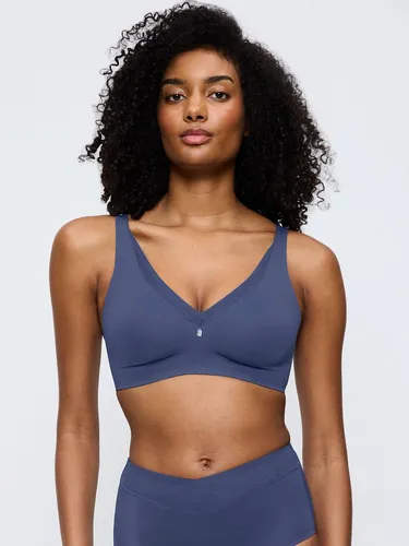 Triumph True Shape Sensation T N01 Minimizer-BH ohne Bügel (85D Vintage Denim) - Funktionsunterwäsche mit maximaler Bewegungsfreiheit, atmungsaktiv und nahtlos für optimalen Tragekomfort.