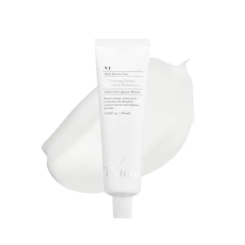 VT COSMETICS TX Toning Gesichtscreme, Feuchtigkeitsspendende Pflege mit Tranexamsäure, Niacinamid, Glutathion, Hautbarriere-Reparatur, Feuchtigkeitspflege, Pigmentflecken, Aknenarben