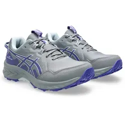 ASICS Gel-Venture 10 Trailschuh Damen – Grau, Lila, Größe 38 - Laufschuhe für Damen mit GELTM-Technologie für optimalen Dämpfungskomfort und rutschfester Außensohle für sicheren Halt auf jedem Trail.