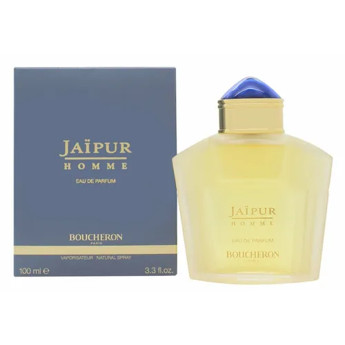 Boucheron Jaipur Homme Eau de Parfum Spray - Männerparfum mit orientalischem, würzigem Duft. Die einzigartige Pentaederform der Flasche und die raffinierten Noten machen es perfekt für elegante Männer und romantische Nächte.