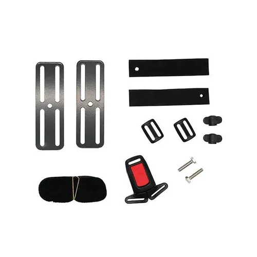 Babboe Kindersitz-Montageset schwarz