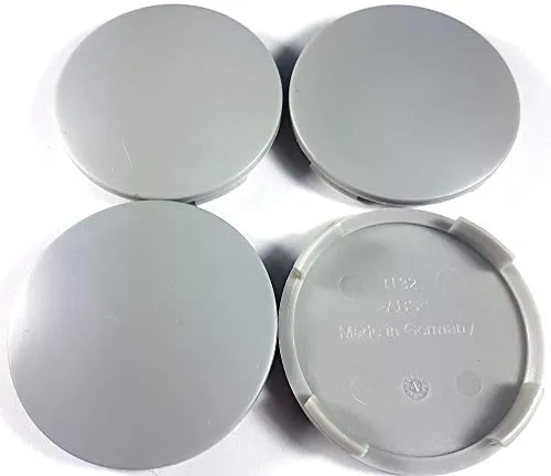 4X Nabendeckel 63,8mm Trägerkappe Nabenkappe N32G Grau
