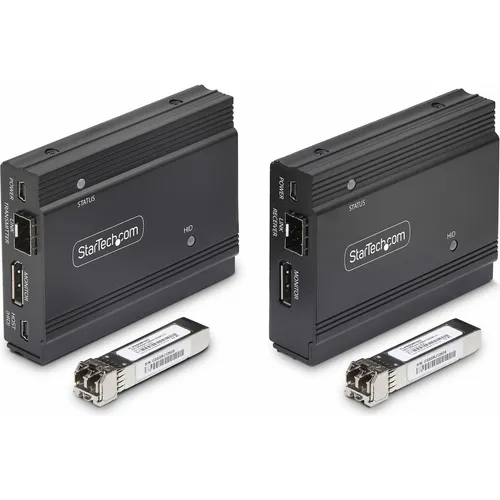 StarTech com FD121-KVM-EXTENDER, Sender und Empfänger, Kabelgebunden, 300 m, 4096 x 2160 Pixel, 60 H (FD121-KVM-EXTENDER)