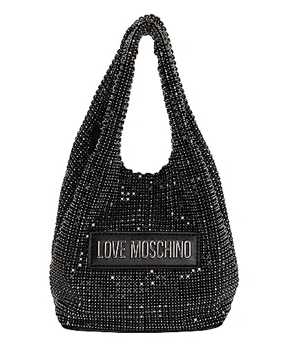 Love Moschino Damen Jc4044pp1hlp100a Handtasche, Nero