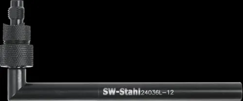 SW-Stahl 24036L-12 Öl-Einfülladapter für Audi/VW - Kleinteile für Autoinstrumente, 90° Winkeladapter für präzise Ölfüllung an Haldex-Systemen von Audi und VW, ideal für Wartungsarbeiten.