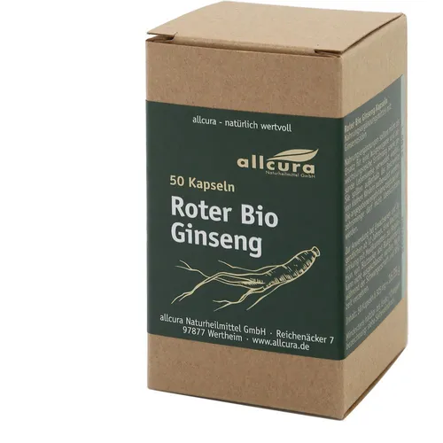 Produktbild ROTER BIO Ginseng Kapseln 50 St PZN16501773