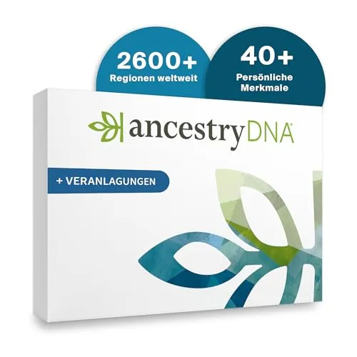 AncestryDNA + Veranlagungen: DNA Test für Ahnenforschung & Eigenschaften