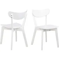 AC Design Furniture Roxanne Esszimmerstühle 2er Set - Elegante Esszimmerstühle aus strapazierfähigem Stoff mit quadratischen Nähten, ideal für stilvolle Essbereiche. Maße: H: 79,5 x B: 45 x T: 55 cm, max. Belastbarkeit 110 kg.