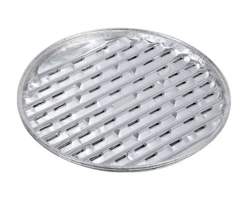 Tepro Aluminium Grillschalen BBQ Grillschale rund Ø 34 cm 3er-Set Fettschale Alu