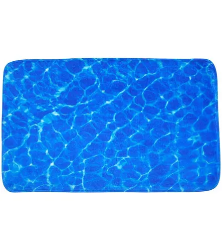 Sanilo Badematte Lagune, rutschhemmend und schnelltrocknend in blau von Sanilo