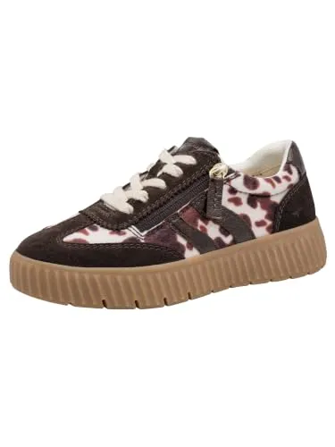 Tamaris Damen Wide Fit Sneaker Low Leder 8-83739-47 Cow 37 in weiß von Tamaris