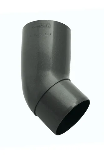 Marley Rohrbogen DN 75, 45°, anthrazit metallic