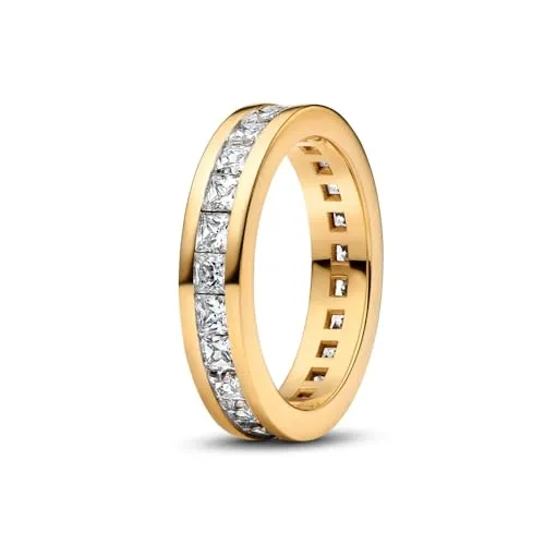 PANDORA Damen-Ring Ewigkeit Goldfarben 163797C01-50 in gold von Pandora