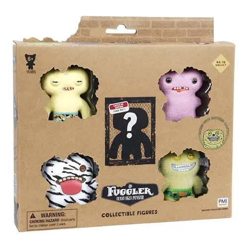 Bizak Fuggler 64110400-7 Figuren, 6,5 cm, mit Sammelposter, 44 Figuren zum Sammeln, für Jungen und Mädchen ab 4 Jahren
