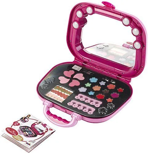 Theo Klein 5576 - Princess Coralie Kosmetikkoffer mit Licht, Spielzeug