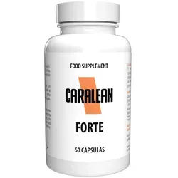 Caralean Forte - 60 Kapseln - Nahrungsergänzungsmittel zur Unterstützung des Stoffwechsels mit Glucomannan und Vitaminen B1 & B6 für mehr Energie und Wohlbefinden.