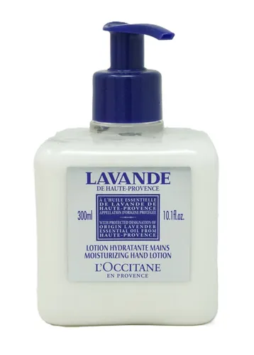 L'Occitane Lavande Feuchtigkeitsspendende Handlotion 300 ml - Luxuriöse Handlotion mit Lavendelduft, zieht schnell ein und spendet intensive Feuchtigkeit für geschmeidige Hände.