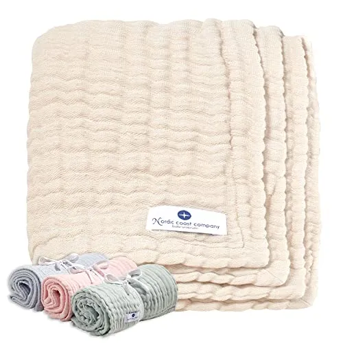 Nordic Coast Company Musselindecke natur weiß 80 x 80 cm von nordic coast company