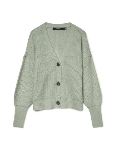 Vero Moda VMLEA LS V-NECK CUFF CARDIGAN NOOS von VERO MODA