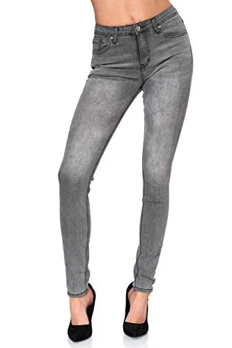 Elara Skinny-fit-Jeans: Damen Stretch Hose für perfekten Sitz