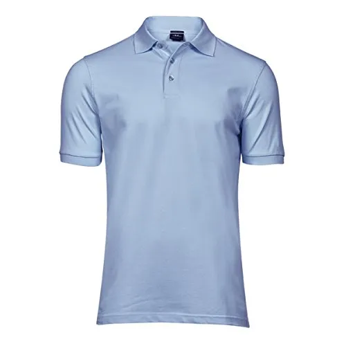 Mens Luxury Stretch Poloshirt Herren - Poloshirt für Herren, figurbetonte Passform aus hochwertigem Baumwoll-Elasthan-Mix für besten Tragekomfort und Bewegungsfreiheit.