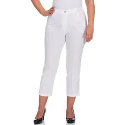 KjBRAND 7/8-Hose BEA 7/8 bügelfrei weiß 48