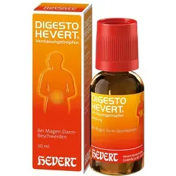 Digesto Hevert Verdauungstropfen 30 ML - Praktische Verdauungstropfen für die Unterstützung der Magen-Darm-Funktion. Ideal für den täglichen Einsatz, einfach dosierbar und mit geprüfter Qualität.