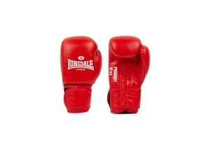 Lonsdale Contest Boxhandschuhe aus Leder PROBOUT DBV - CE zertifizierte Boxhandschuhe für Amateur-Wettkämpfe, lizenziert vom Deutschen Boxsport-Verband, bieten hohe Haltbarkeit und optimalen Schutz für Wettkämpfer.