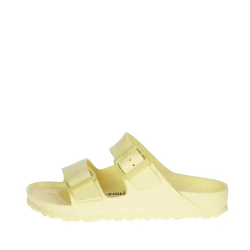 Birkenstock Arizona EVA Sandalen Damen in Popcorn, Größe 39 in gelb von BIRKENSTOCK
