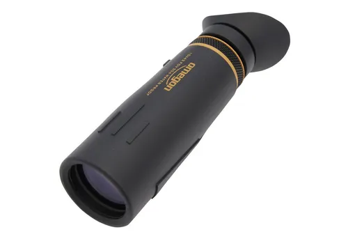 Omegon Monokular Orange 10x42 Fernglas - Ferngläser: Leicht und robust, wasserdicht mit Fix-Schärfe für klare Sicht bei jedem Wetter – ideal für Naturbeobachtungen und Abenteuer!