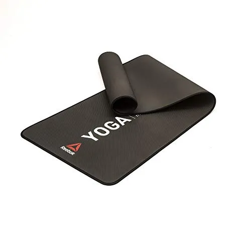Reebok Yogamatte Elite Yoga Mat, Schwarz, 5 mm von Reebok