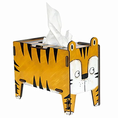 Tücherbox für Kinder Tiger von Werkhaus Design + Produktions GmbH