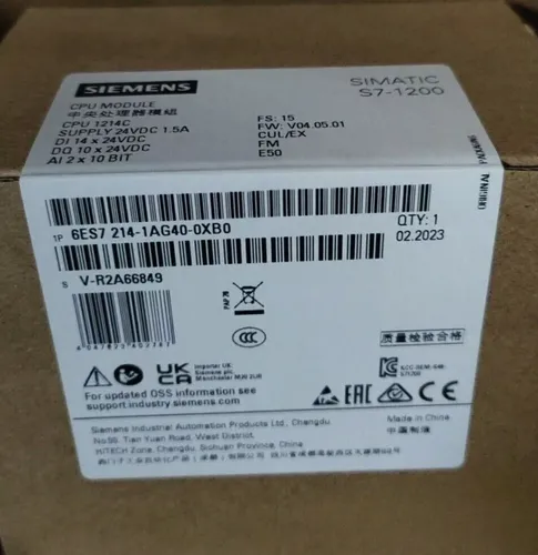 Siemens Simatic S7-1200 CPU 1214C DC/DC/DC von Siemens