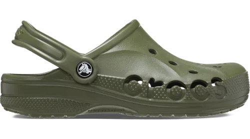 Crocs | Unisex | Baya | Clogs | Grün | 41 10126-309-M8W10 in oliv von Crocs