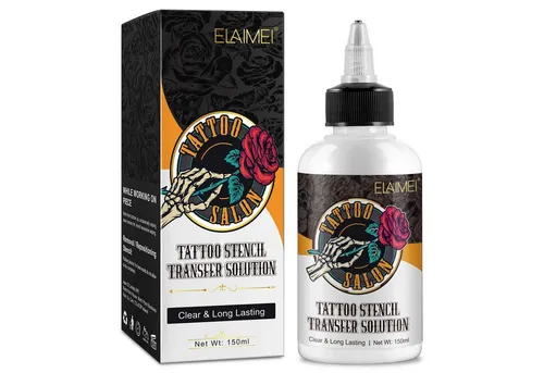 P-Beauty Cosmetic Accessories Hautpflegegel Tattoo Schablonen Stencil Solution Transfer Gel Creme P-Beauty, 1-tlg.