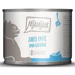 MjAMjAM zarte Ente & Geflügel an leckeren Möhrchen 6x200 g von MjAMjAM