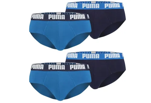 PUMA BODYWEAR Slip Everyday Comfort Cotton Stretch (4-St) im sportlichen Design